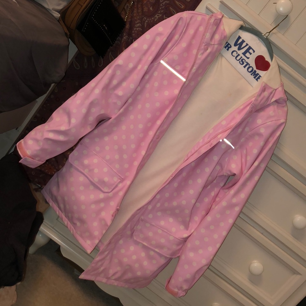 Lands’end youth size rain coat